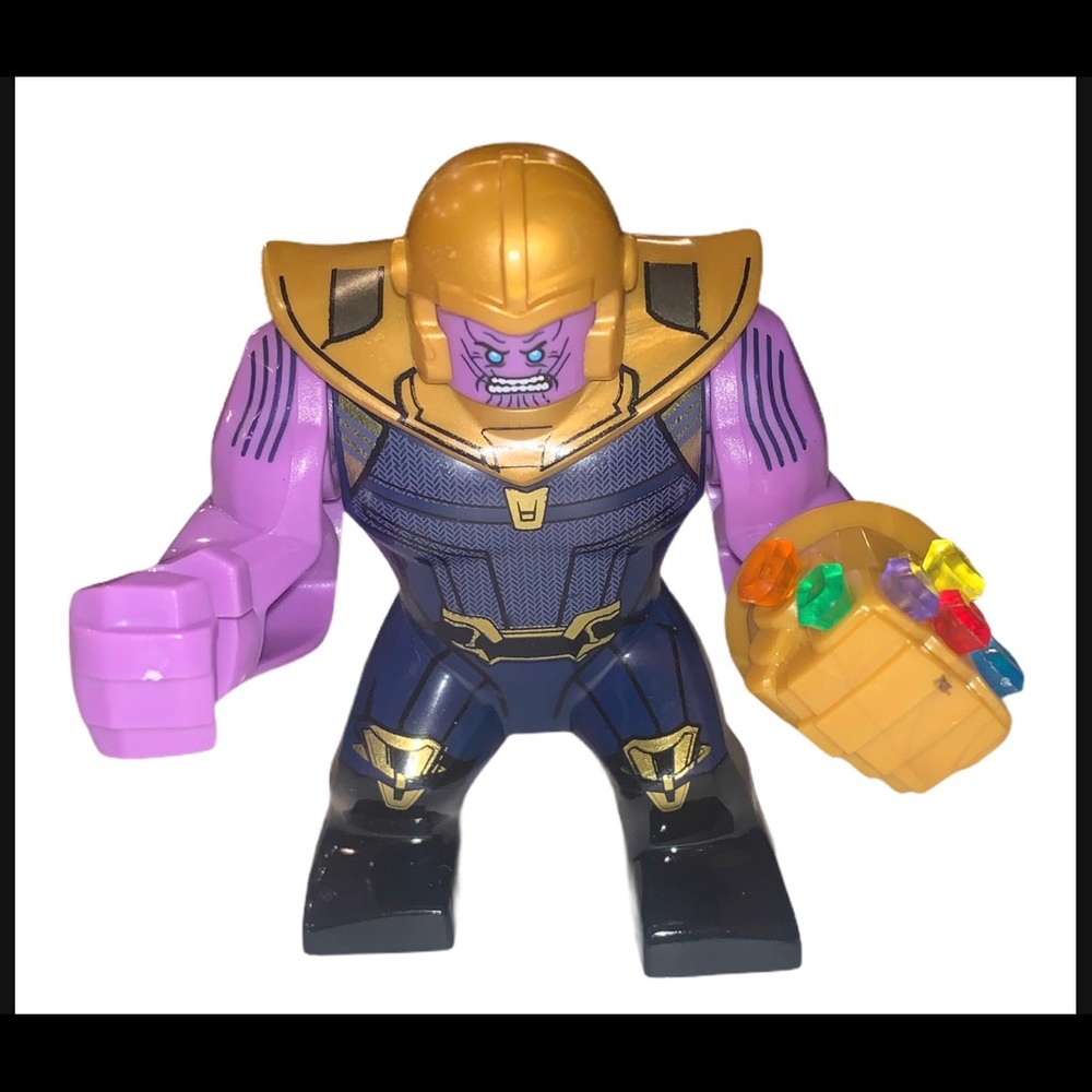 Thanos LEGO mini figure marvel